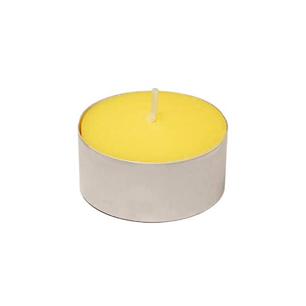LUMABASE Extended Burn Citronella Tealight Candles (100-Count)