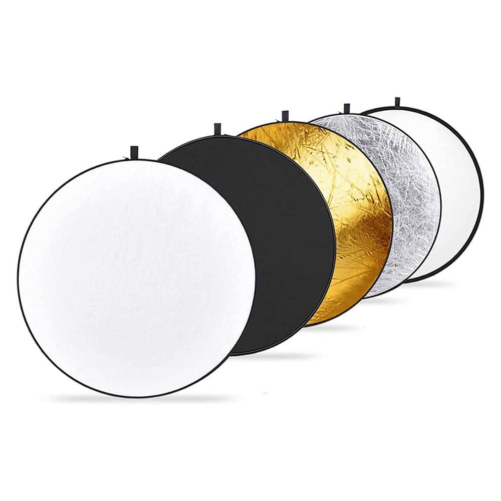 51 in. Multi-Functional Portable 5-in-1 Camera Reflector Diffuser Set with Storage Bag for Photography Lighting price history on PriceWatchPro