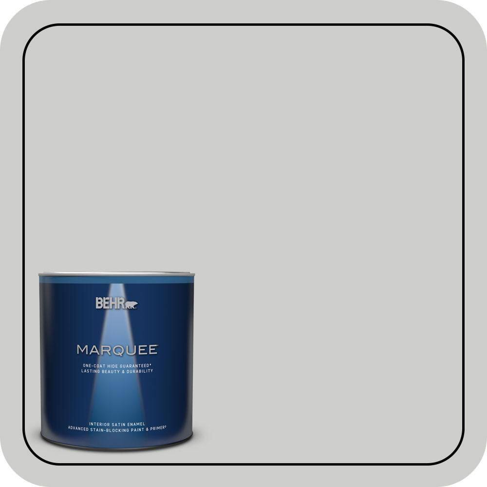 1 qt. #PPL-64 Pewter Vase Satin Enamel Interior Paint & Primer price history on PriceWatchPro
