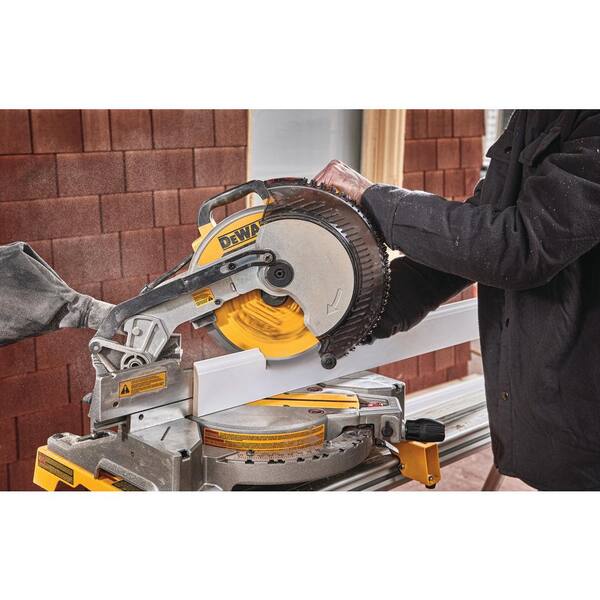 15 Amp Corded 10 in. Compound Single Bevel Miter Saw with 29.8 lbs. Compact Miter Saw Stand with 500 lbs. Capacity