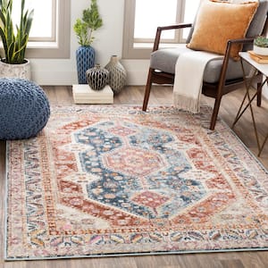 Cahaya Black 7 ft. 10 in. x 10 ft. 3 in. Medallion Area Rug