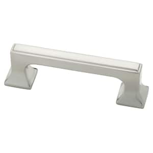 Southampton 3 in. (76 mm) Center-to-Center Satin Nickel Square Drawer Pull