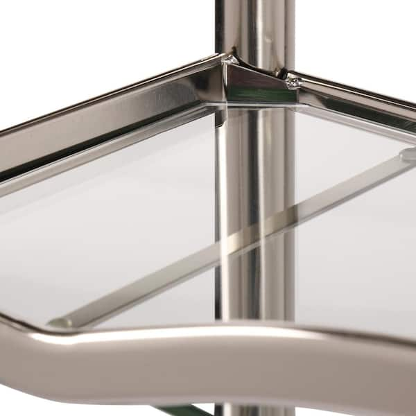 Zenna Home® 20 Chrome Pedestal Sink Shelf at Menards®