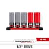 Milwaukee 49667830 3pce 1/2 Drive SHOCKWAVE Impact Duty Lug Nut Wheel