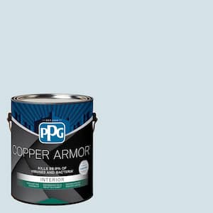 1 gal. PPG1154-2 Aloof Eggshell Antiviral and Antibacterial Interior Paint with Primer