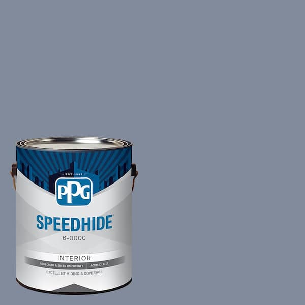 SPEEDHIDE 1 gal. PPG1042-5 Prophetic Sea Semi-Gloss Interior Paint
