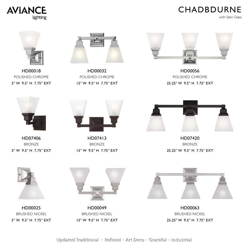 Polished Chrome 3-Light Bath Vanity with Milk Glass Shades