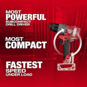 M12 FUEL 12V Lithium-Ion Brushless Cordless 1/2 in. Drill Driver (Tool-Only)