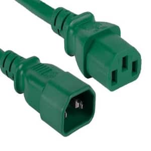 LOT OF 10 6FT Power Extension Cord C13 to C14 18AWG 