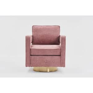 Pink 360 Degree Swivel Barrel Chair