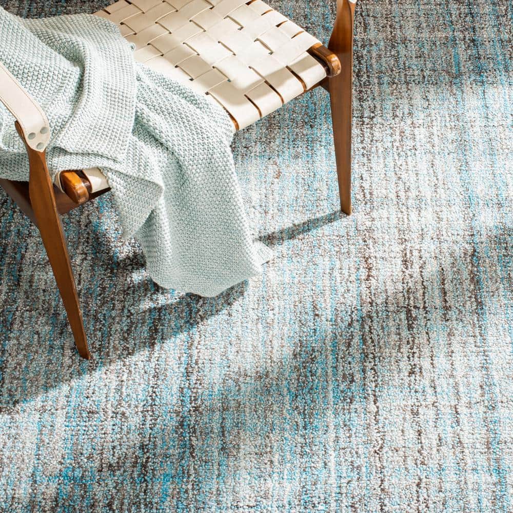 SAFAVIEH Abstract Bailey Striped Area Rug, Blue/Multi, 3' x 5'