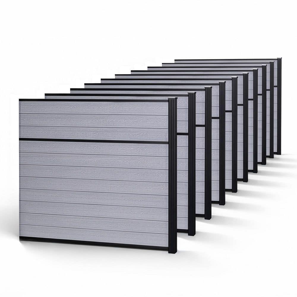 Classic Privacy 6 ft. x 6 ft. Storm Grey Composite Horizontal Fence Panel (10-Pack) price history on PriceWatchPro