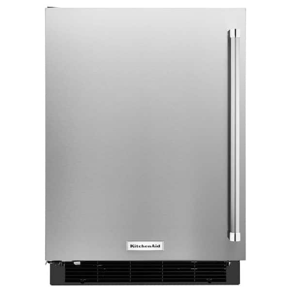 KitchenAid 4.9 cu. ft. Undercounter Refrigerator in Stainless Steel
