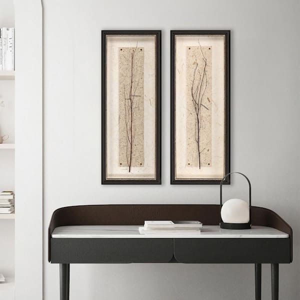 Inspire Studio 2 Piece Framed Giclee Nature Art Print 32 in. x 12 in.