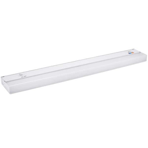 Maxxima 24 in. Hardwire White Integrated LED Undercabinet Light