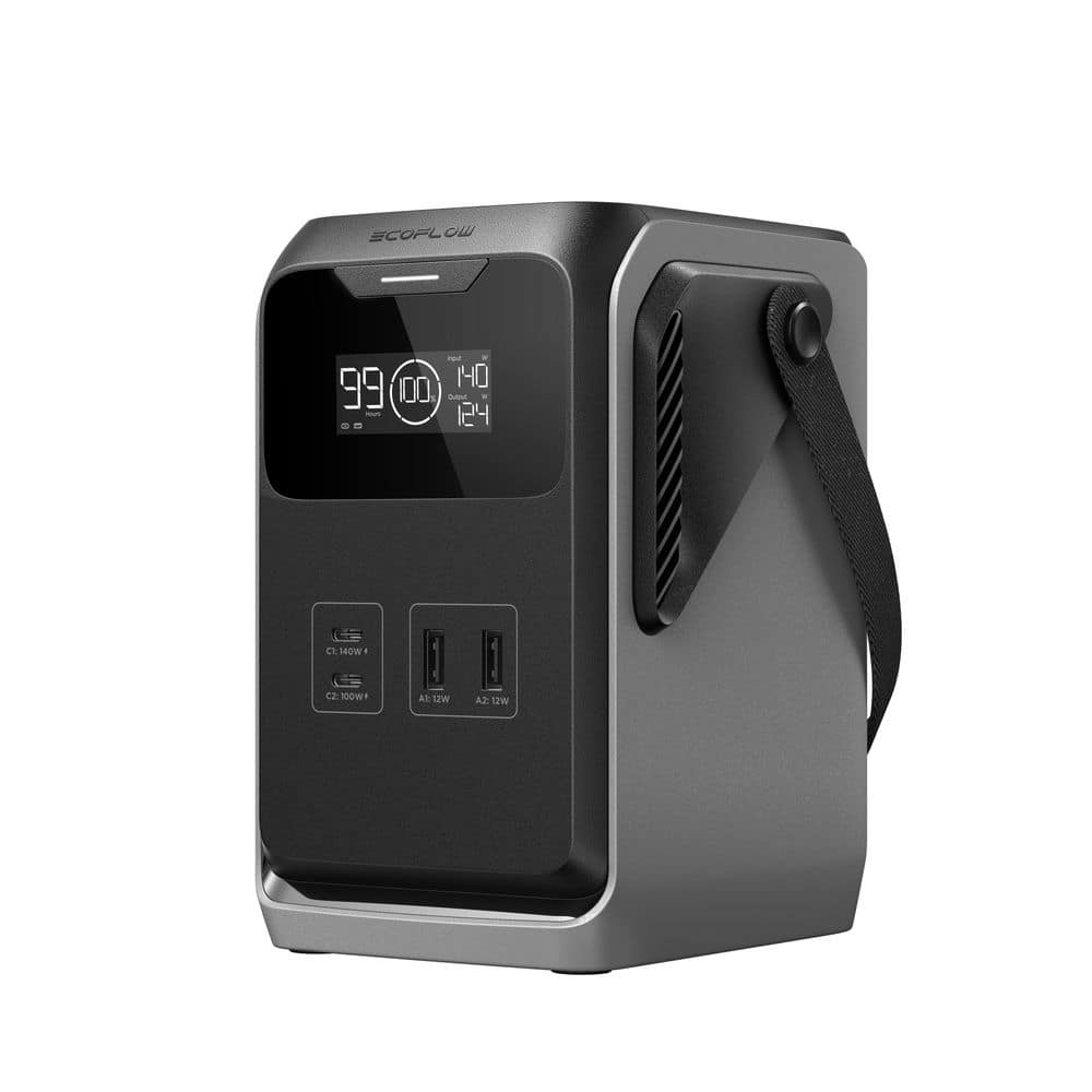 EcoFlow TRAIL 200 192Wh ポータブル電源 EcoFlow 192Wh TRAIL 200 DC Portable Power Station, 220-Watt Output