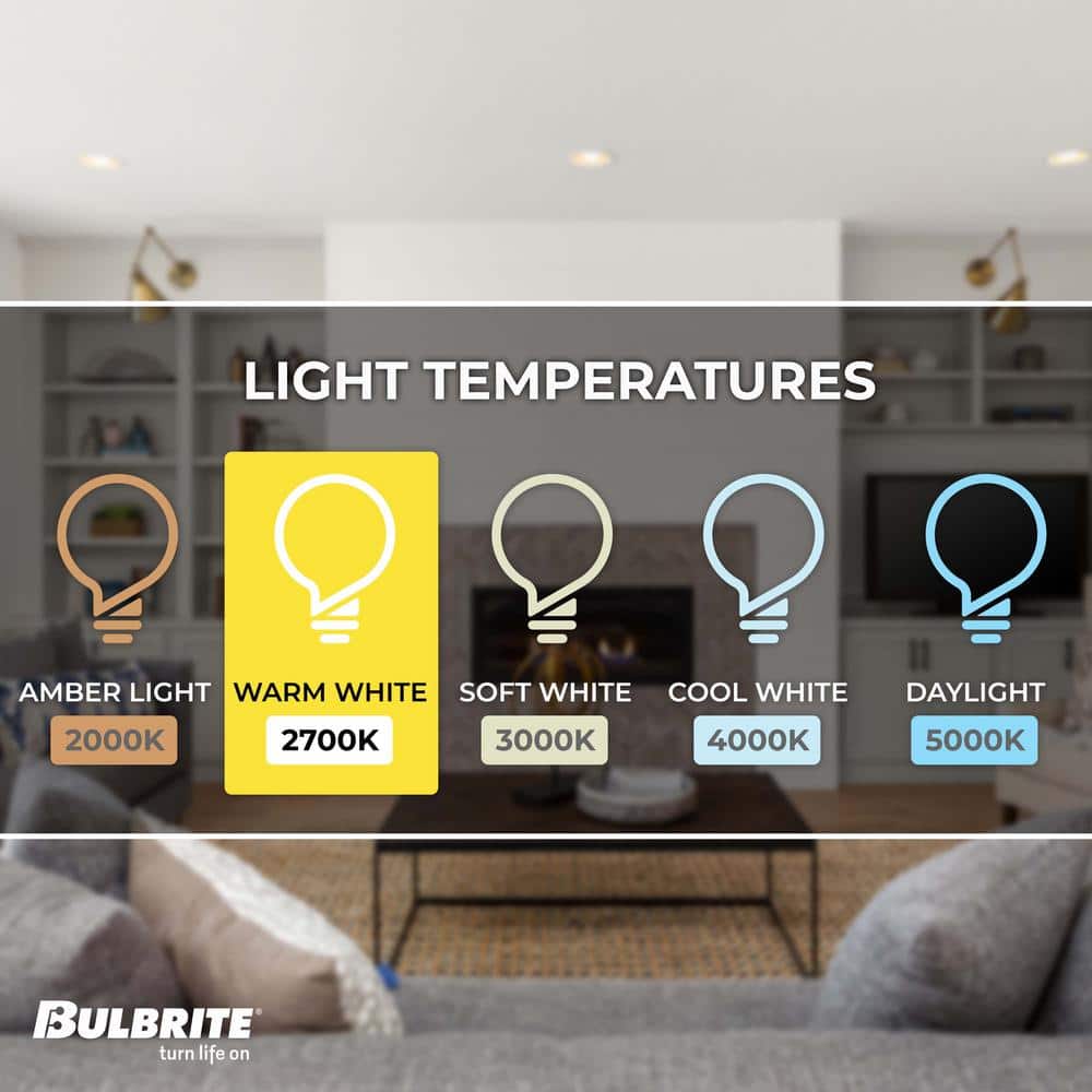 25 Watt Equivalent Clear Dimmable LED Filament Bulb 4-Pack
