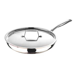 Rachael Ray 4qt Enameled Cast Iron 3-in-1 Dutch Oven Skillet Saute Combo  Gray : Target