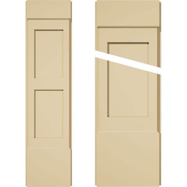 Ekena Millwork 2 in. D x 12 in. W x 48 in. L Primed Polyurethane Pilaster 1- Pack