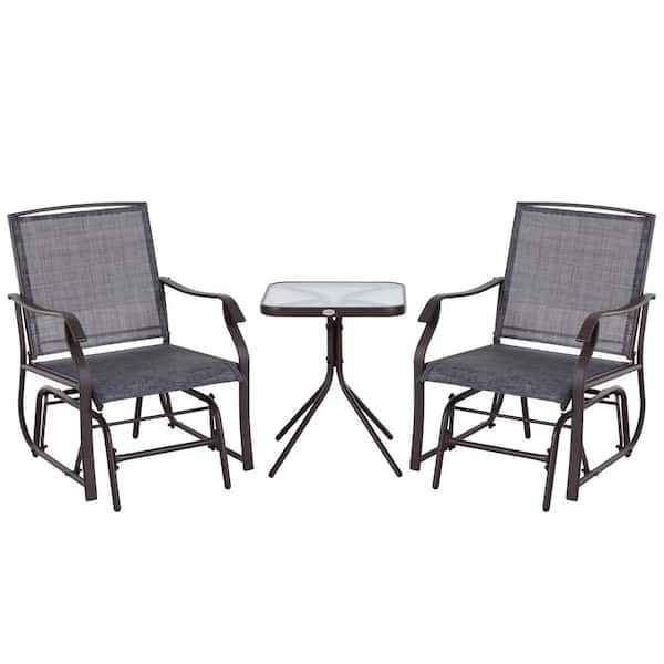 Glider chairs with cheap table