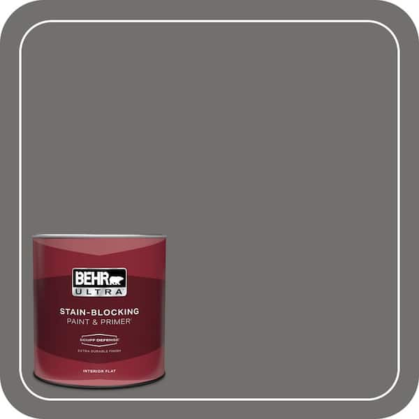 BEHR ULTRA 1 qt. #PPU24-05 Ancestral Extra Durable Flat Interior Paint & Primer