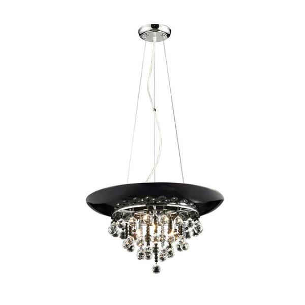 Filament Design Lavish 3-Light Chrome Pendant