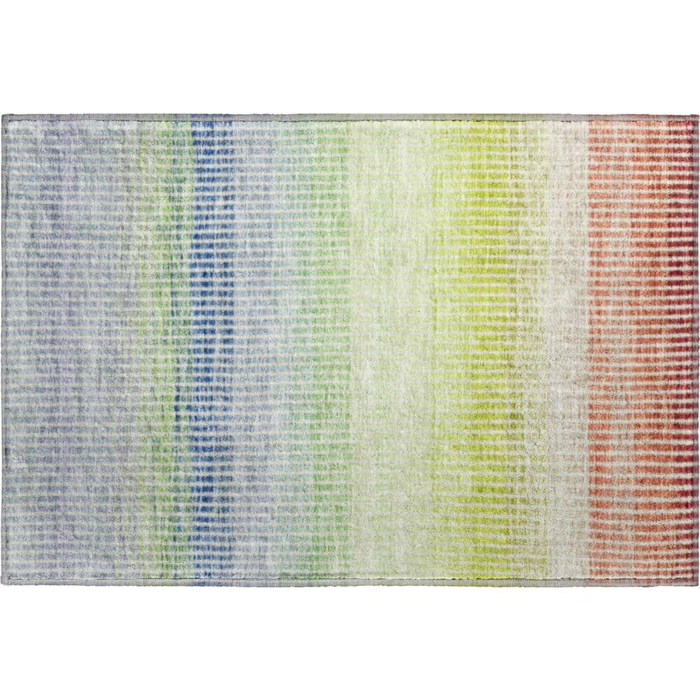 Mayfield Premium Machine Washable Abstract AMF2313 Paprika 2 ft. x 3 ft. Accent Rug price history on PriceWatchPro