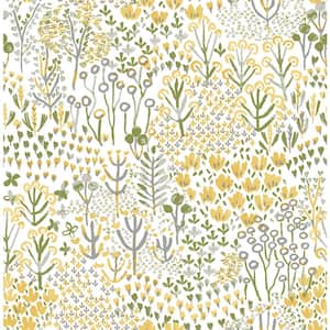 Chilton Yellow Wildflowers Wallpaper