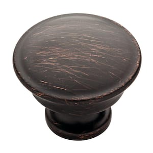 Silverton 1-1/4 in. (32 mm) Venetian Bronze Round Cabinet Knob