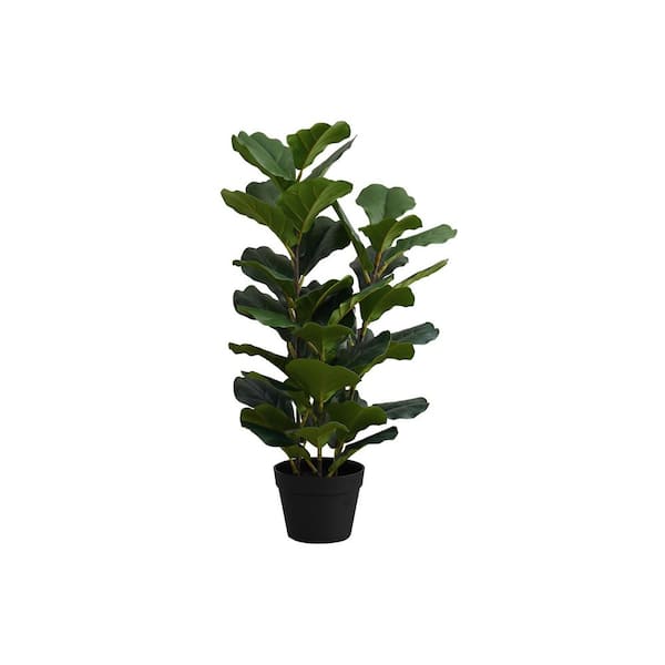 2.66 ft. Artificial Fiddle Leaf Tree in Pot