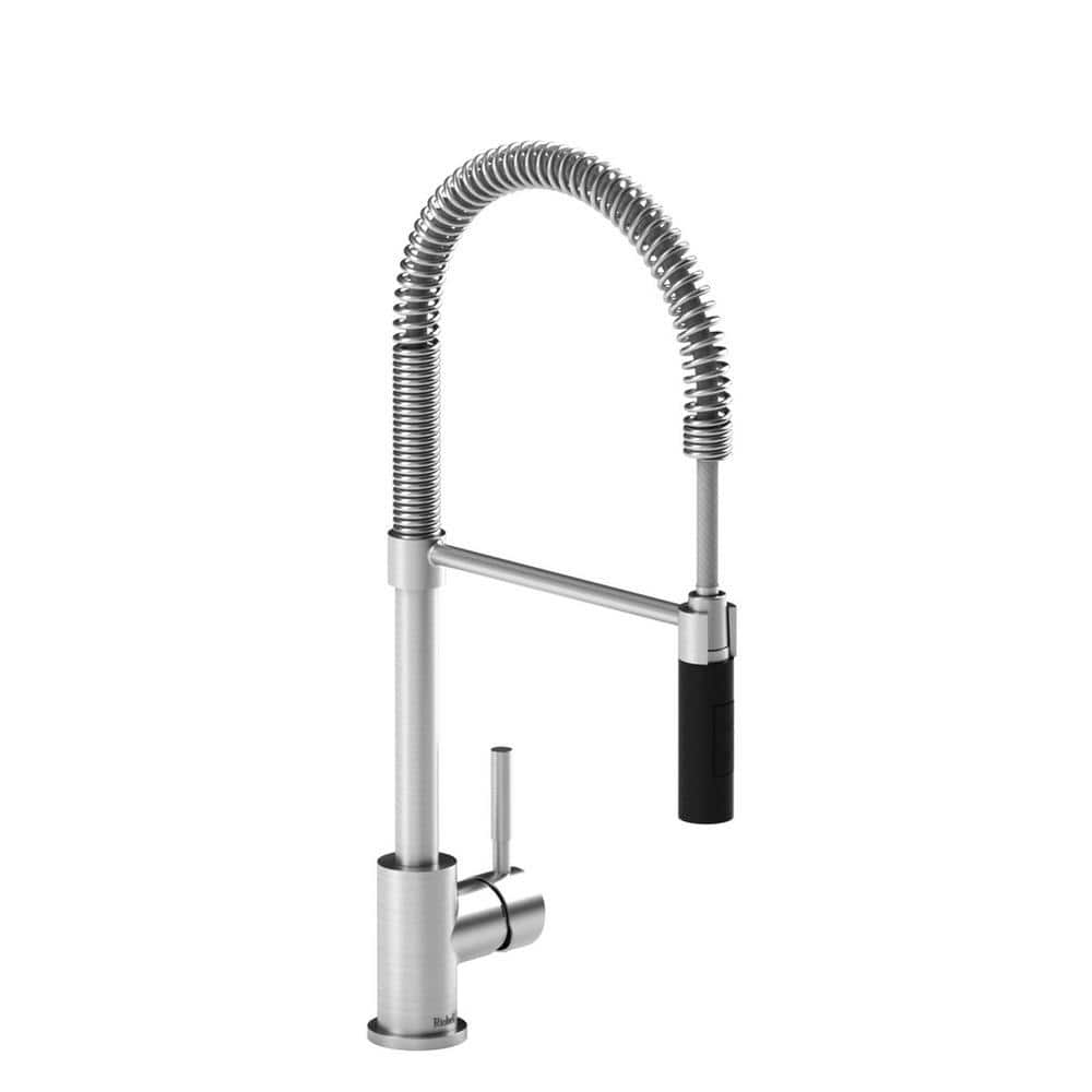 Stainless Steel Modern Kitchen Faucet with Pull-out Spray