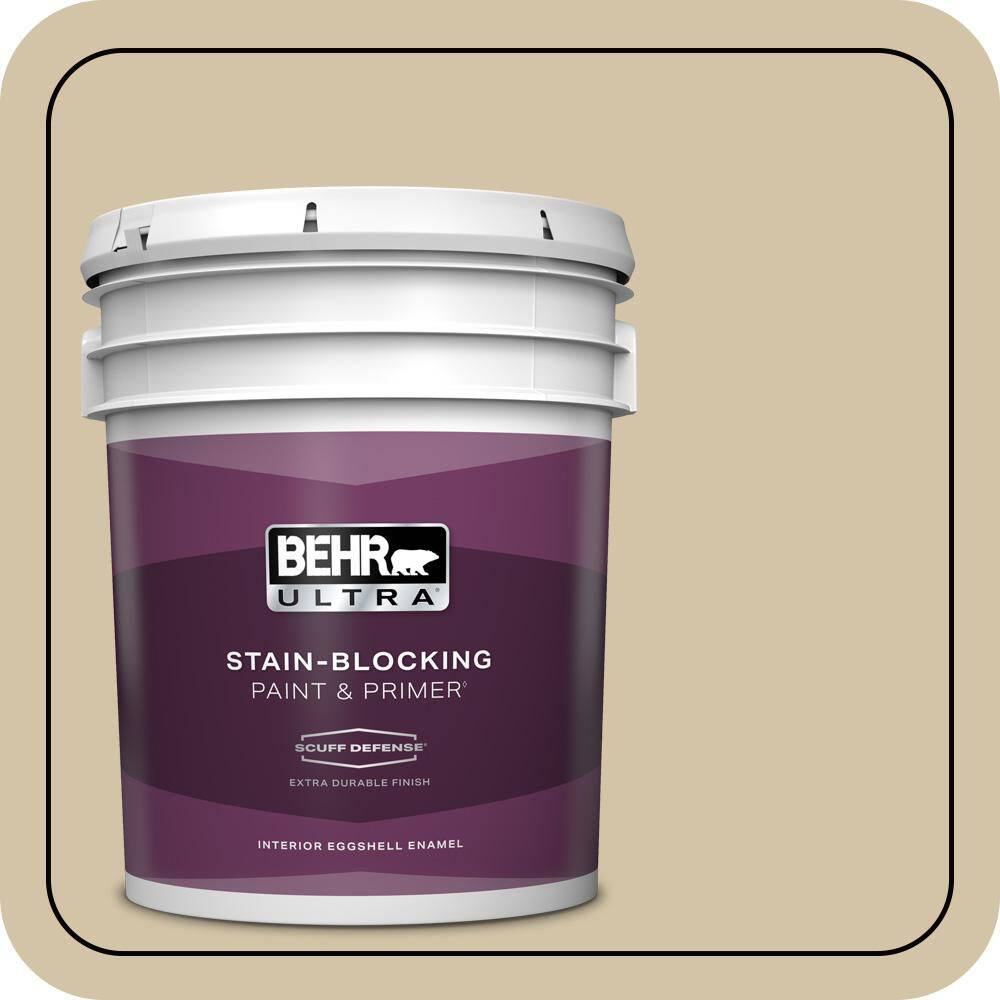 5 gal. #740C-3 Oat Straw Extra Durable Eggshell Enamel Interior Paint & Primer price history on PriceWatchPro