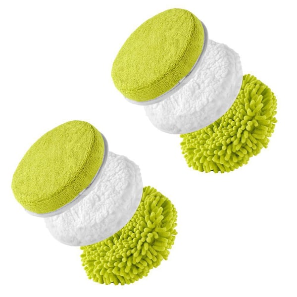 6 in. 3 Piece Microfiber Cleaning Kit for P4500 and P4510 Scrubber Tools (2-Pack)
