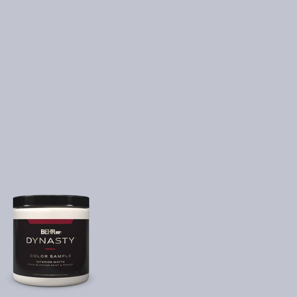 BEHR DYNASTY 8 oz. S5502 Powder Lilac Matte StainBlocking Interior