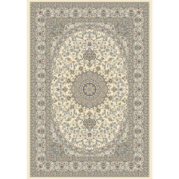 Home Decorators Collection Nicholson Ivory 9 ft. x 13 ft. Indoor Area Rug