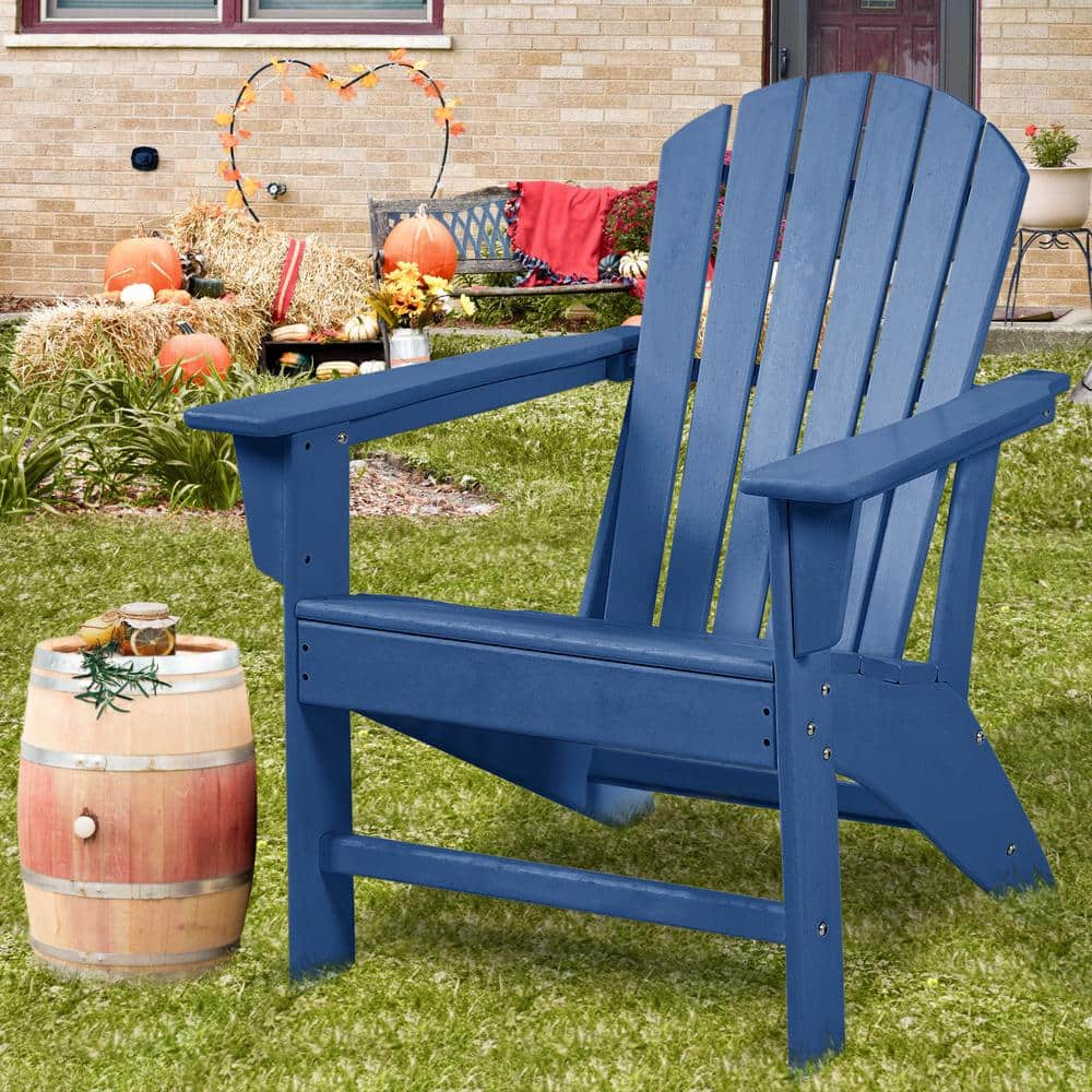 MIRAFIT Classic Navy Blue Composite Of Adirondack Chair FCY CH005NY   Composite Adirondack Chairs Fcy Ch005ny 64 1000 