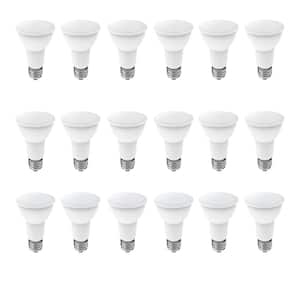 50-Watt Equivalent PAR20 Non-Dimmable E26 Medium Base Indoor Flood LED Light Bulb, Daylight 5000K (18-Pack)