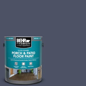 1 gal. #610F-7 Mystical Shade Gloss Enamel Interior/Exterior Porch and Patio Floor Paint