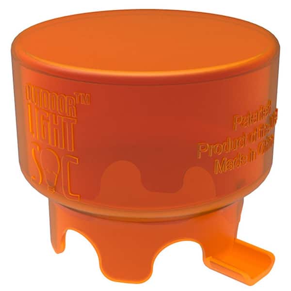Outdoor Light Soc Orange