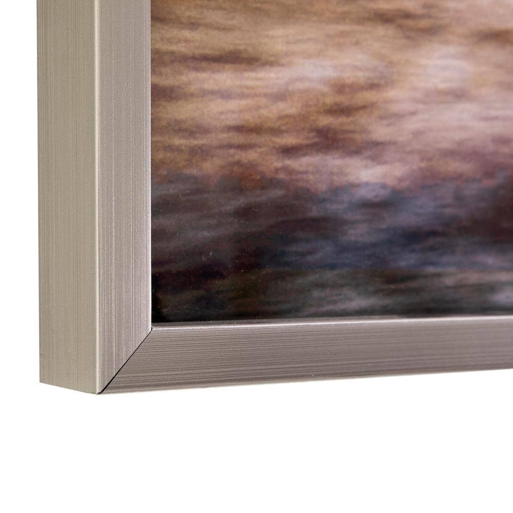 Ethereal Peace Landscape Print with Champagne Frame