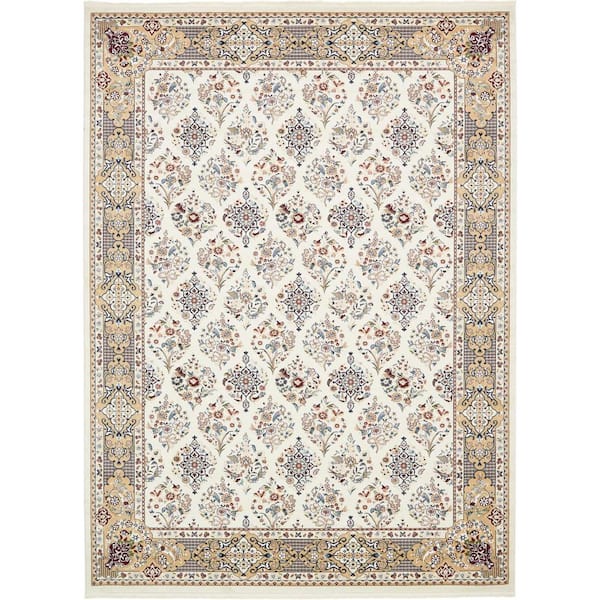 Unique Loom Narenj Sheffield Ivory 10' 0 x 13' 0 Area Rug