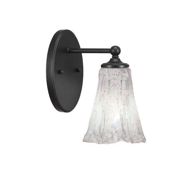 Unbranded Royale 1-Light Matte Black Wall Sconce