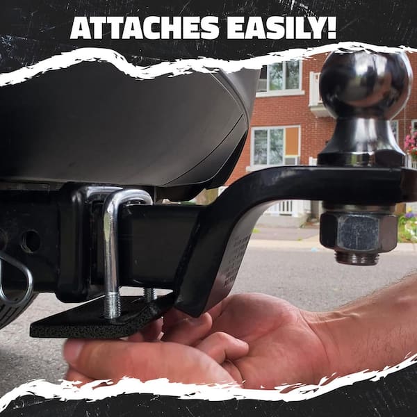 Mockins 1.25 in. - 2 in. Hitch Stabilizer and Tightener with Anti-Rust Coating for Hitch Mounted Cargo Carriers