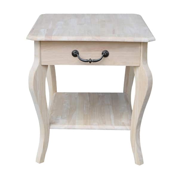 International Concepts Cambria Unfinished End Table