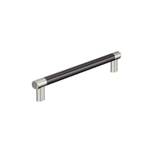 Esquire 12 in. (305 mm) Center-to-Center Polished Nickel/Gunmetal Appliance Pull