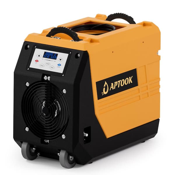 Unbranded 180 pt. 6,000 sq. ft. Bucketless Commercial Dehumidifier in Yellows/Golds with Built In Pump, Portable