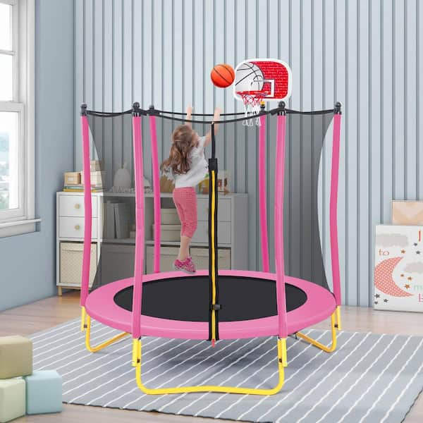 Mini trampoline net best sale