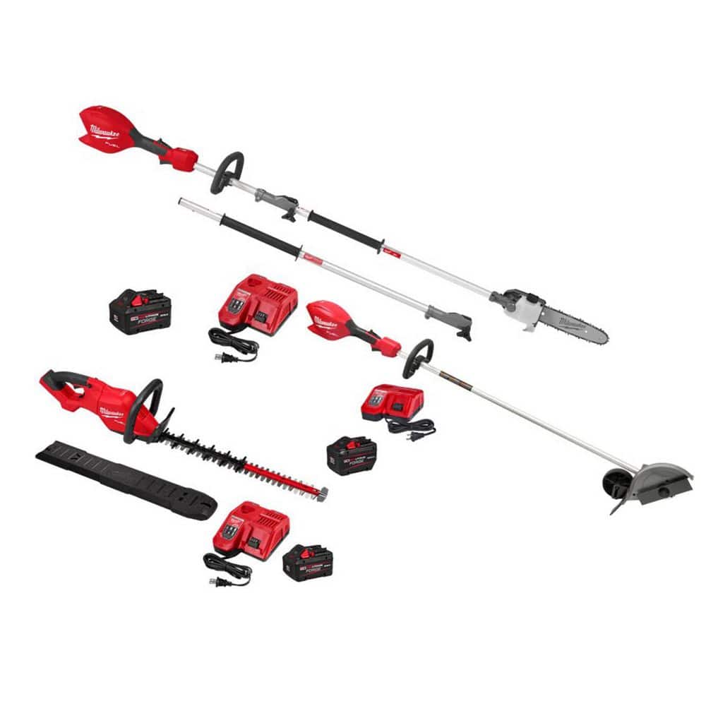 M18 Fuel 18V 10 in. Brushless Cordless Battery Pole Saw Kit Quik-Lok Attachment Capability, M18 Hedge Trimmer, M18 Edger price history on PriceWatchPro