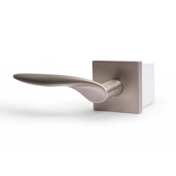 Lafayette Satin Nickel Bed/Bath Modern Door Handle (Privacy - Right Hand)
