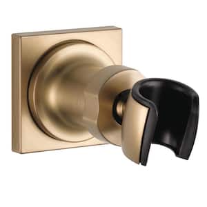 Adjustable Square Wall Mount for Hand Shower in Champagne Bronze
